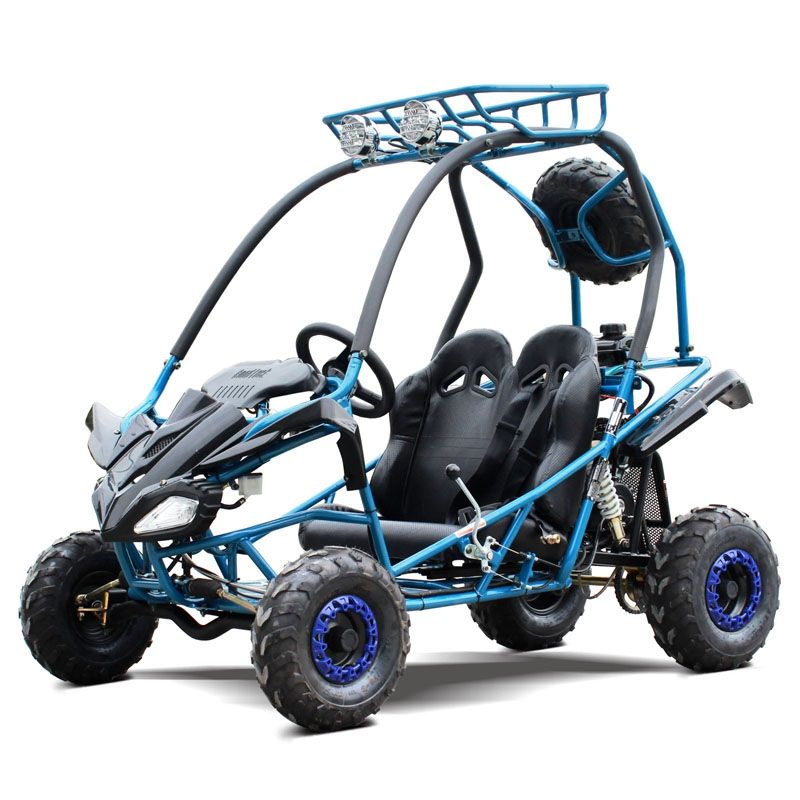X-Pro 125cc Kids Go Kart with Automatic Transmission w/Reverse! Black 