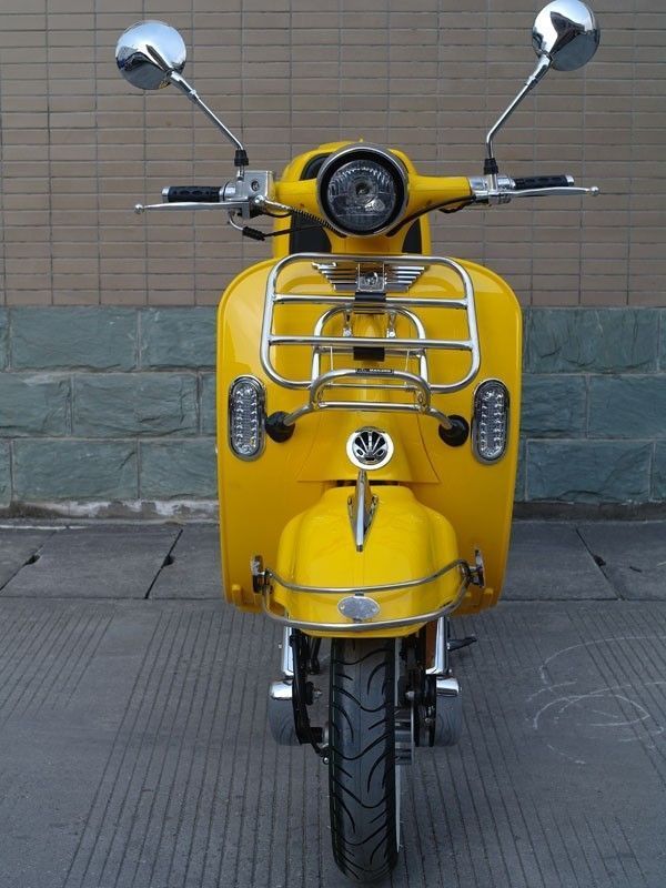 Yellow colour scooty top