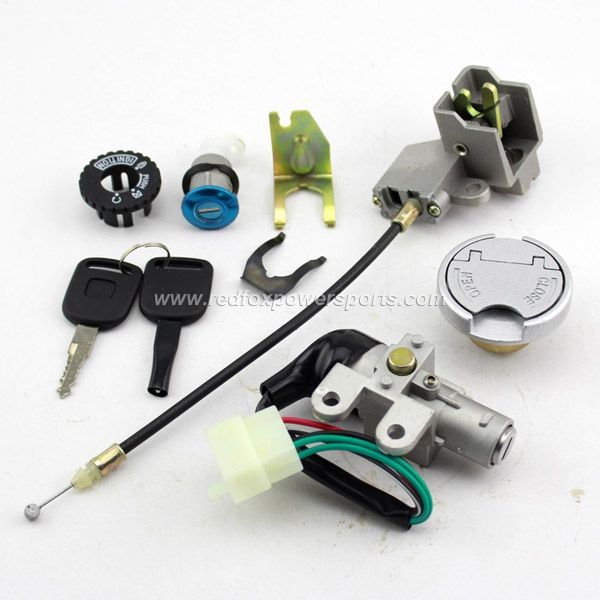 Baoblaze Ignition Switch Key Set for 125cc 150cc 200cc 250cc Chinese Scooter Moped 