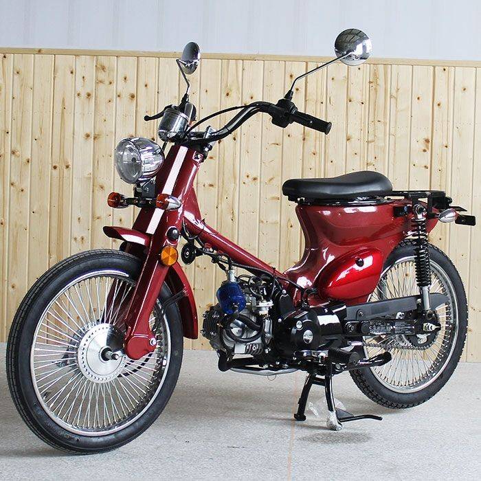125cc RTX Scooter Moped with manual transmission classic scooter style