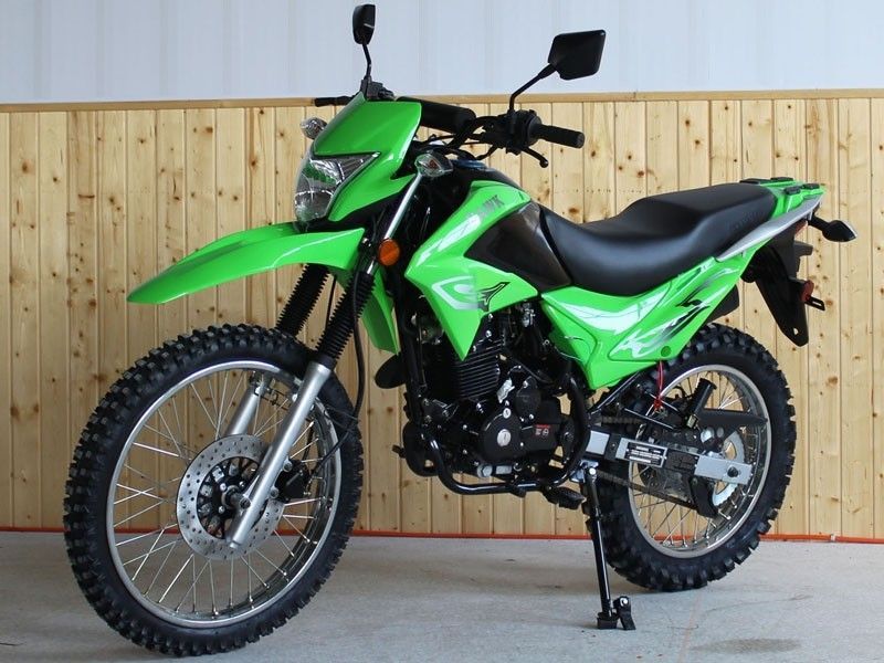 250cc Pro Hawk Enduro Bike with 5 speed Manual and Electric Kick Start Street Legal Big Wheel redfoxpowersports