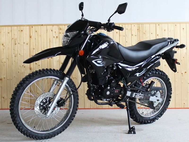 250cc Pro Hawk Enduro Bike with 5 speed Manual and Electric Kick Start Street Legal Big Wheel redfoxpowersports