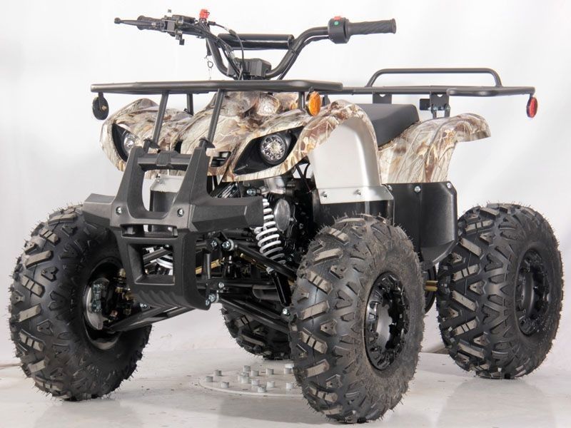 125cc Kids ATV RFP Grizzly Kids Youth Size 19 Tire Auto w Reverse Foot Brake redfoxpowersports