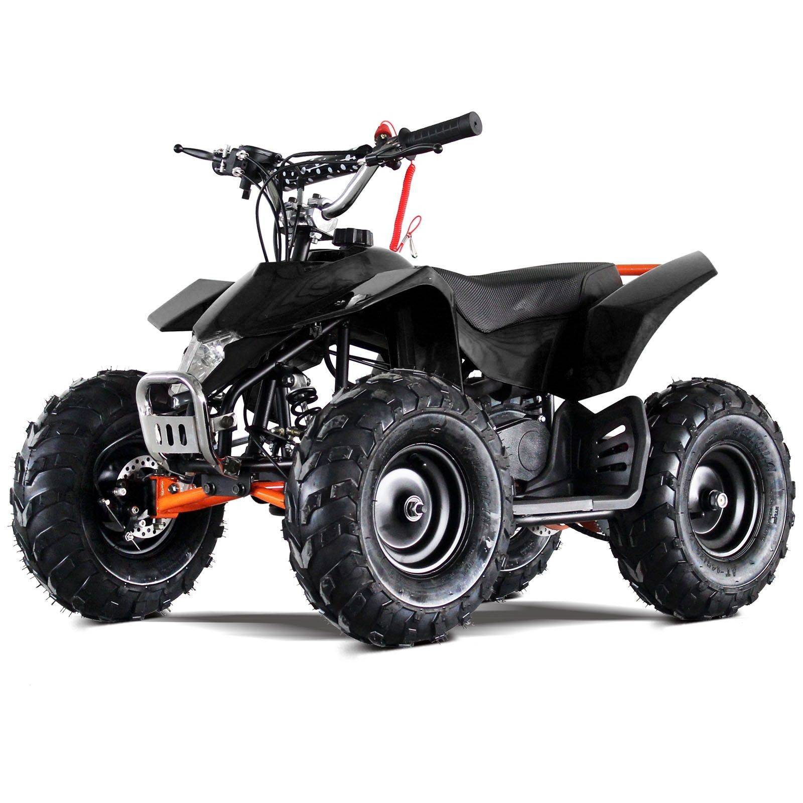 50cc Mini ATV Speed Star High Power Two Stroke with Big Size 14.5 Inch Real Off Road Tire front and rear coil suspension redfoxpowersports