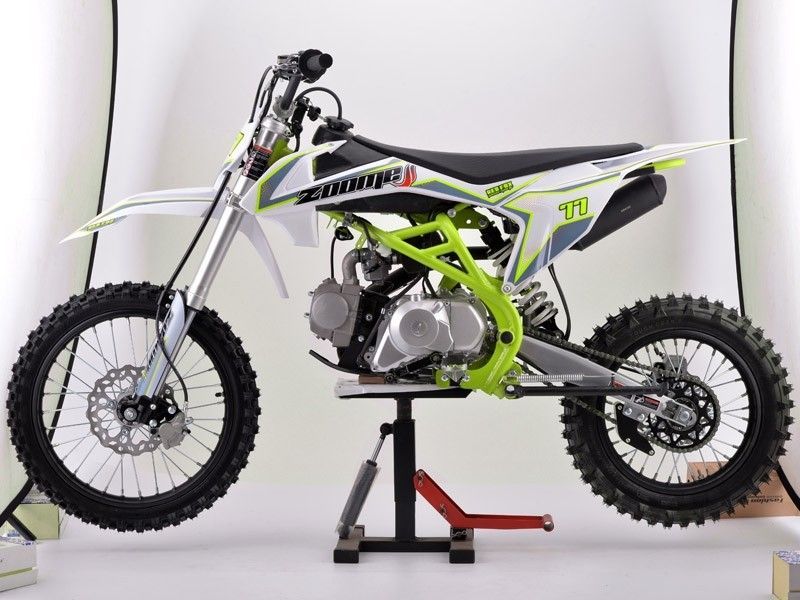 125cc Dirt Bike RF ZOOME K3 125 with 4 Speed Manual Electric Kick Start Big F17 R14 Wheel Perimeter Cradle Type Steel Frame Inverted Fork