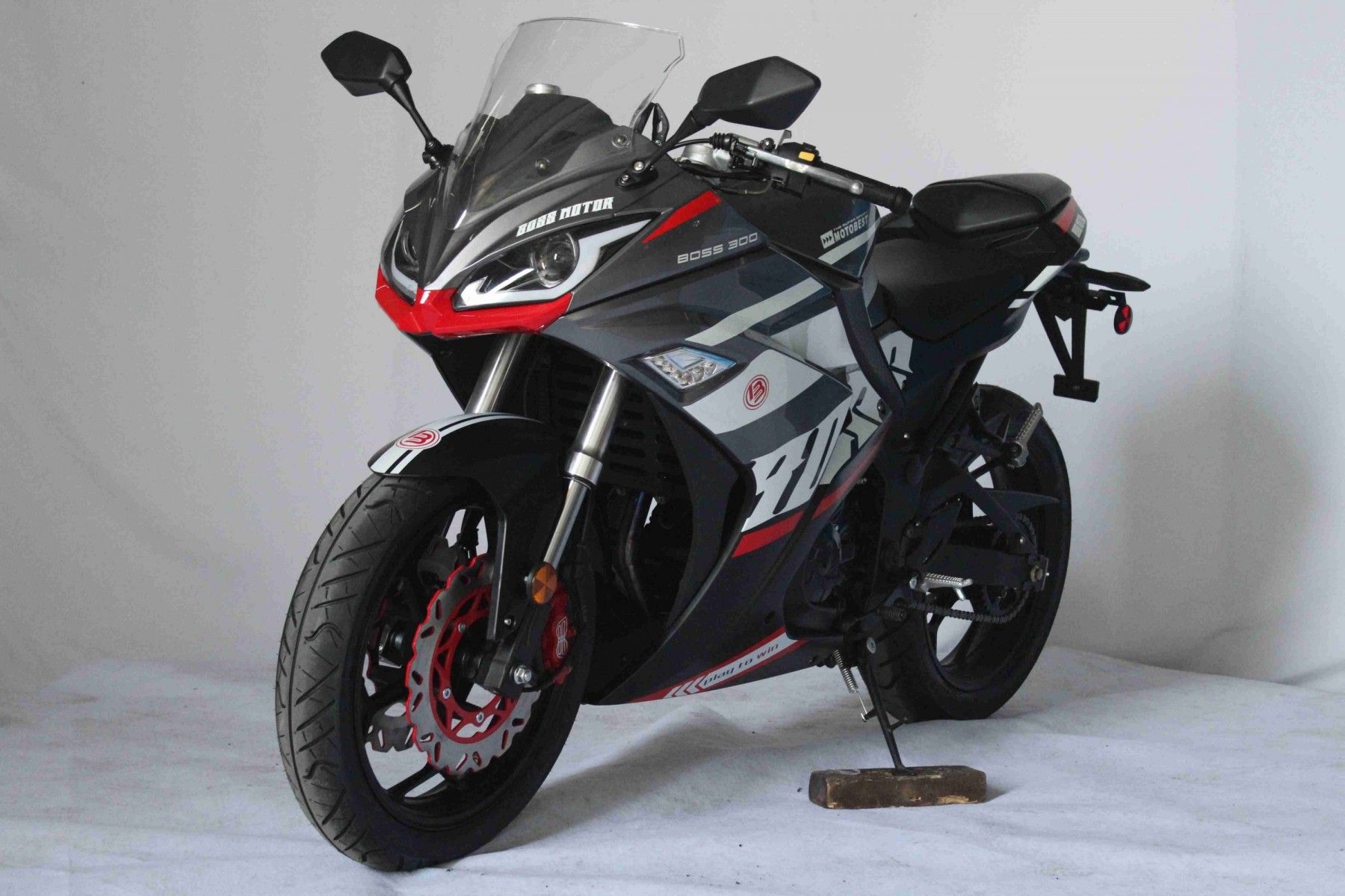 300cc DF300RTS Motorcycle Sports style gear 6 N 17 Wheel redfoxpowersports
