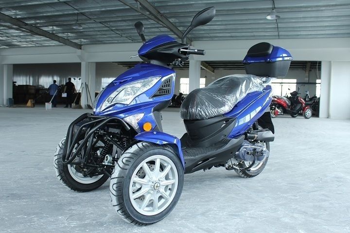 Gas online trike scooter
