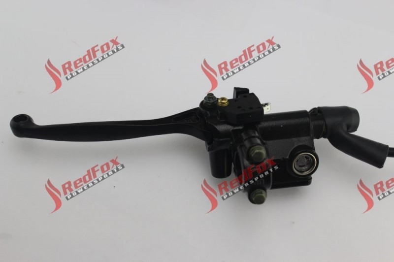 Front disc brake upper pump