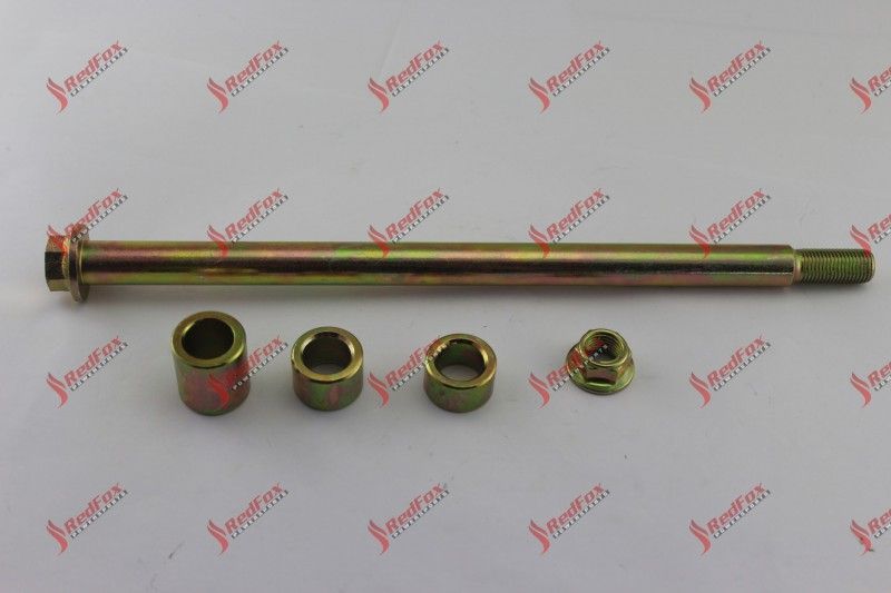 Rear wheel axle