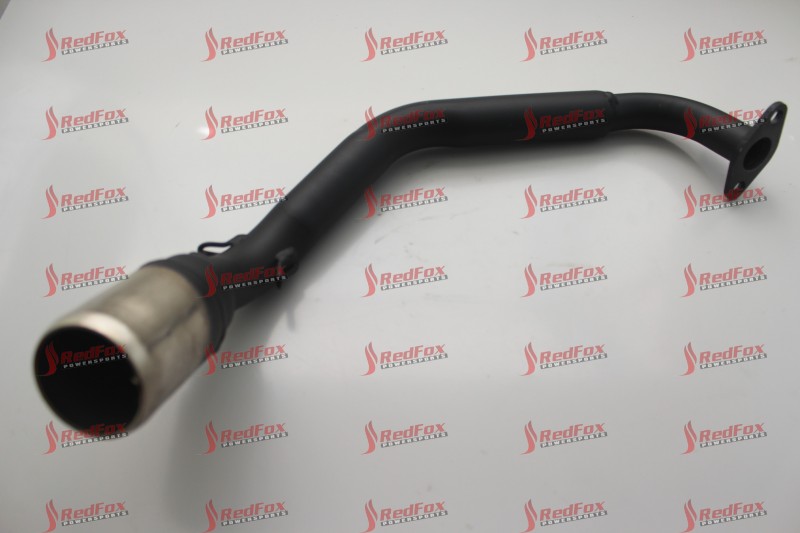 Muffler front pipe (with air supply)