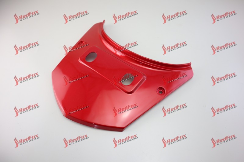 rear middle decorate plate