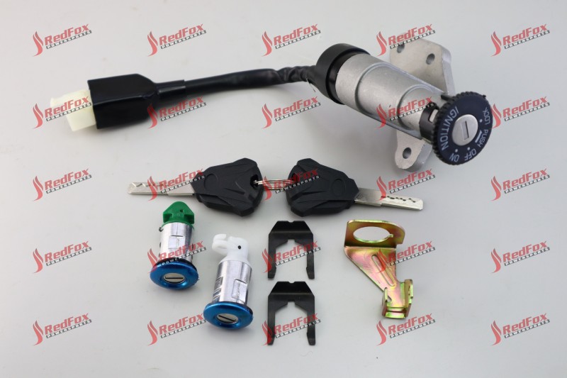 Ignition Key Switch Lock Set GY6 50-150cc Moped Scooter