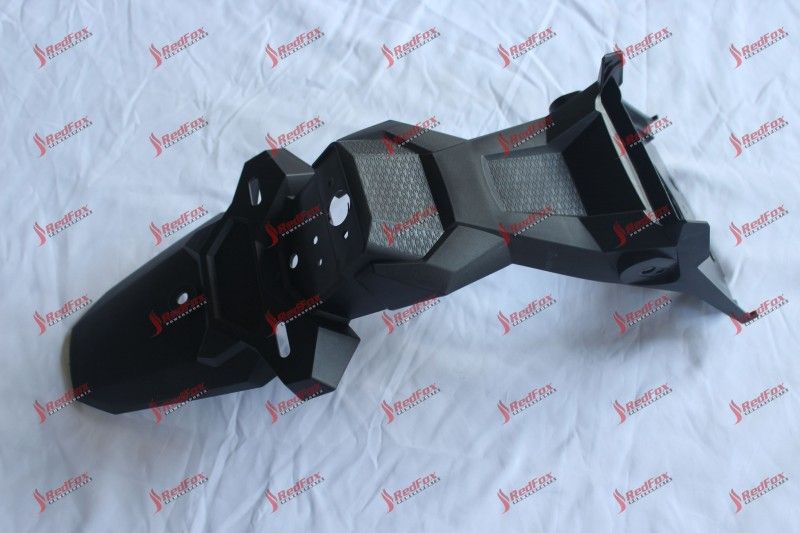 Rear wheel fender
