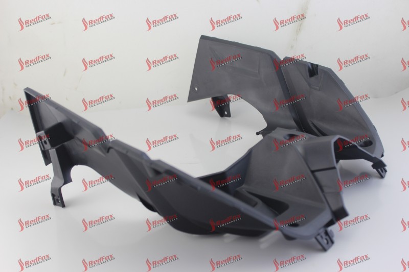 Front connecting strip of side cover