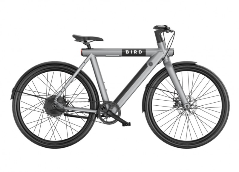 Bird - A-Frame eBike, 500Watt Motor, 50mi Max Range, 20mph Max Speed, Embedded Dash Display, Removable Battery, and App Compatible