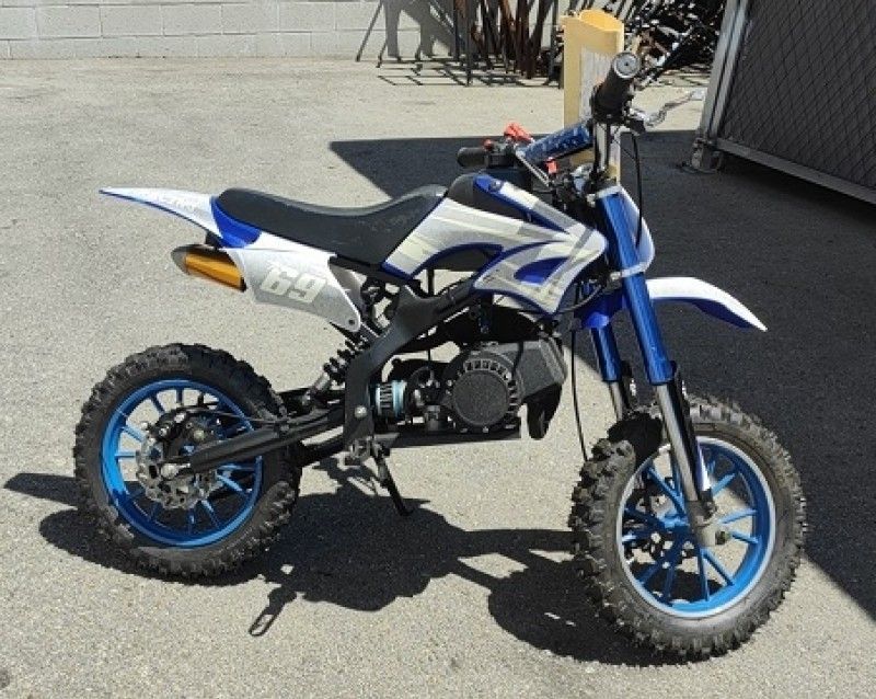 50cc Dirt Bike FC50 Kids Dirt Bike with 10inch Aluminum Wheel (Brand New, Ready to Ride Package)