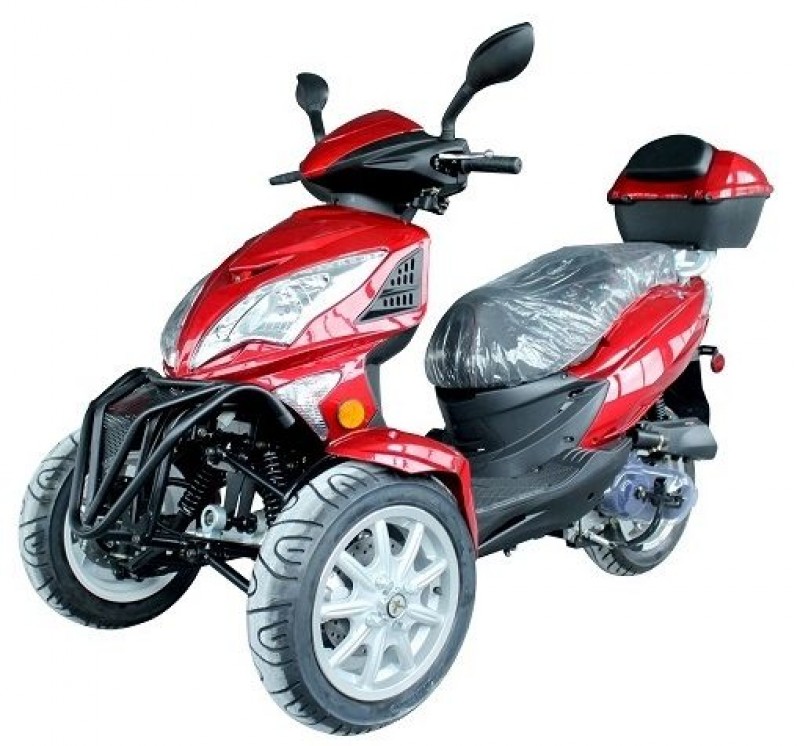 50cc Gas Trike Scooter TKA Tadpole Style with Auto Transmission 
