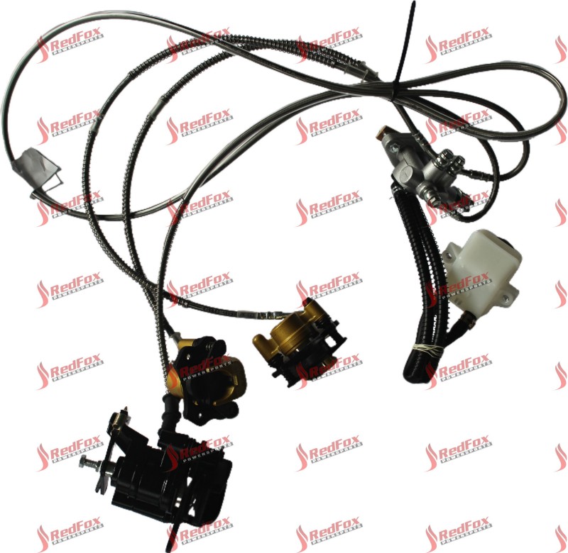 Front and Rear Disc Brake Assembly