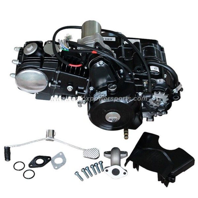 125CC Engine Fully Auto w/Reverse Motor for 70cc 90cc 110cc ATV Dirt Bike