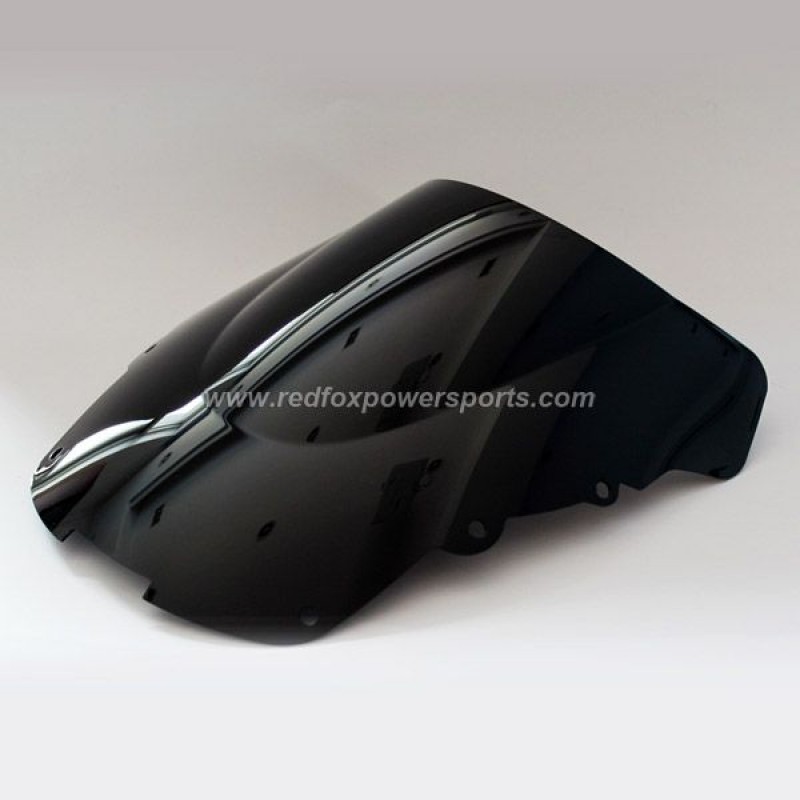 Black ABS Windshield Windscreen for HONDA CBR1100XX 97-09 BLACK DIRD