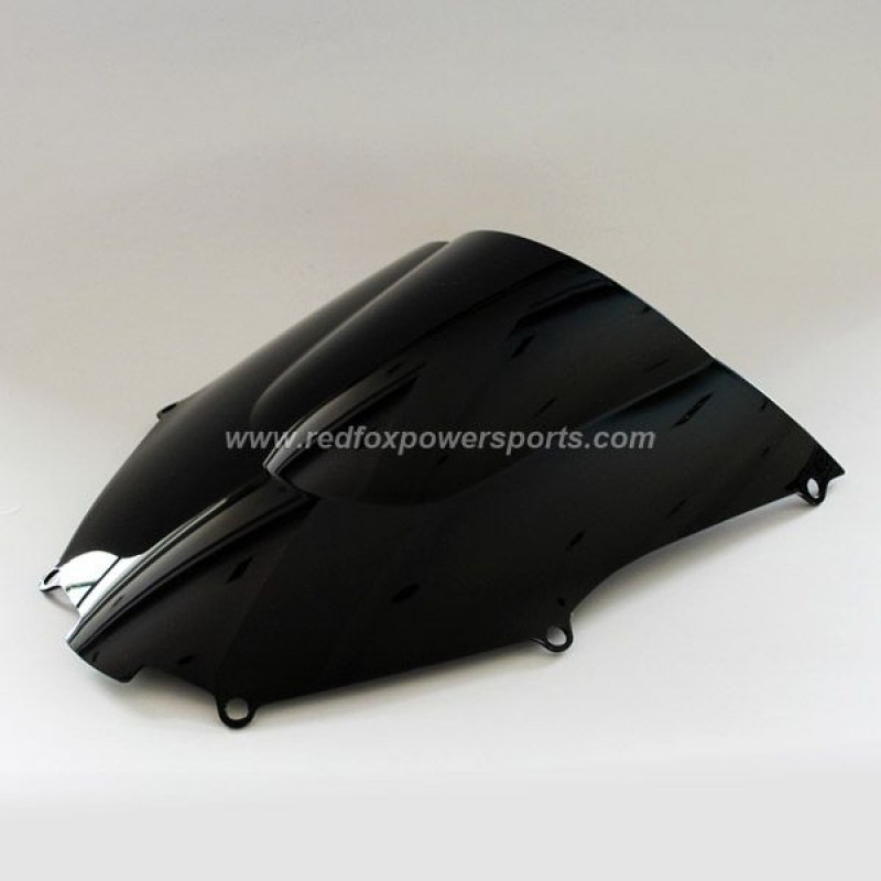 Black ABS Windshield Windscreen for Kawasaki ZX-9R 2000-2005 01 02 03 04