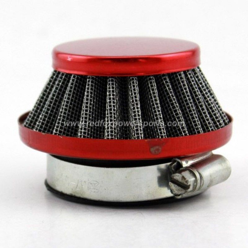 Red Air Filter 44mm for CB CG 200cc-250cc ATV Pit Dirt Bike Quad PZ30 carburetor