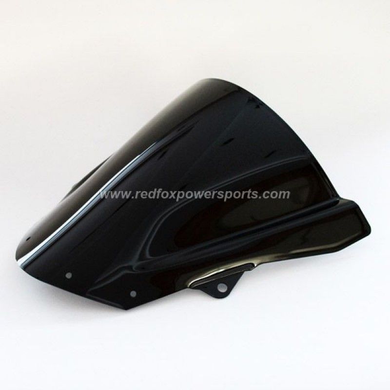 Black ABS Windshield Windscreen for ZX10R 2008-2009 ZX- 6R 2009-2010