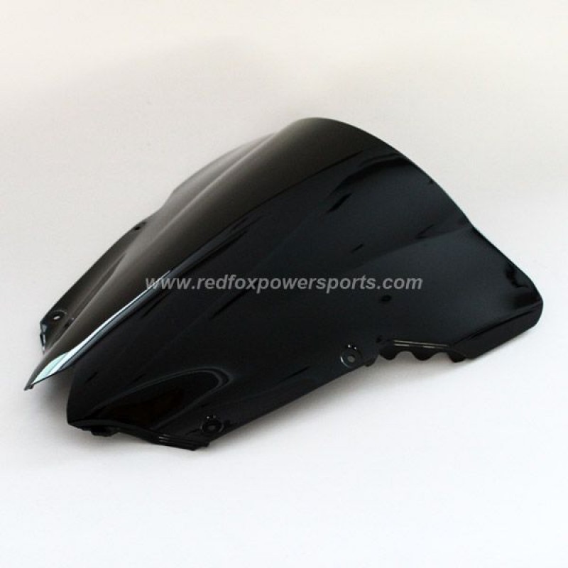 Black ABS Windshield Windscreen for Yamaha YZF R6 2008-2009