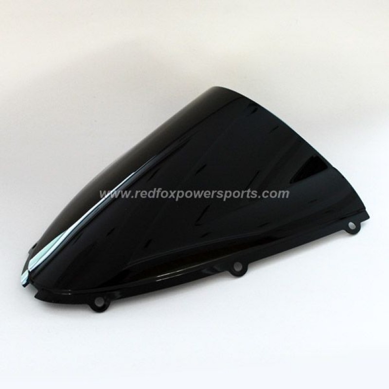 Black ABS Windshield Windscreen for Kawasaki ZX6R 05-08