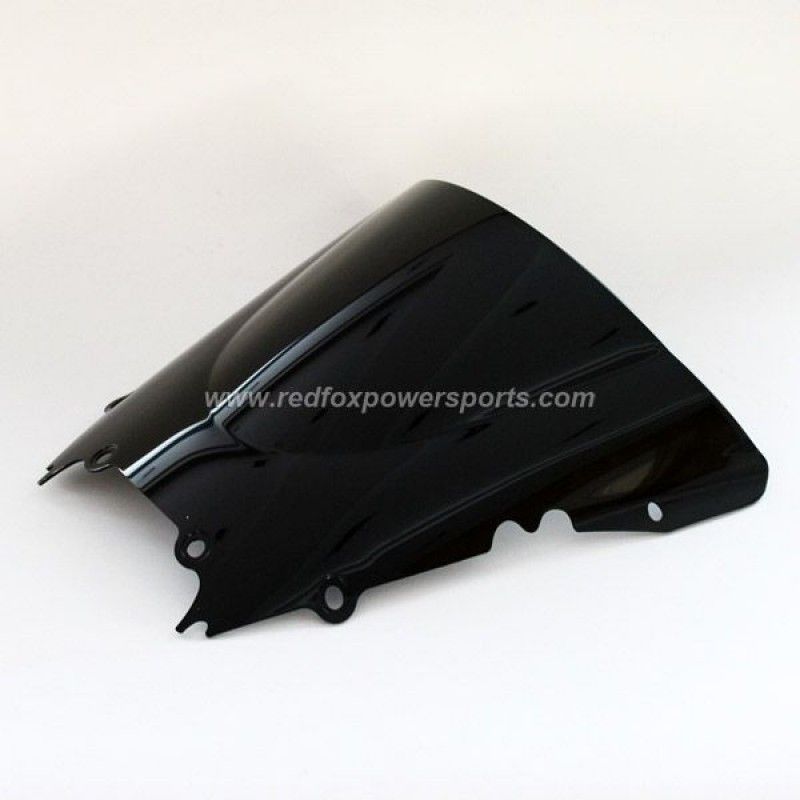 Black ABS Windshield Windscreen for YAMAHA R6 1998-2002