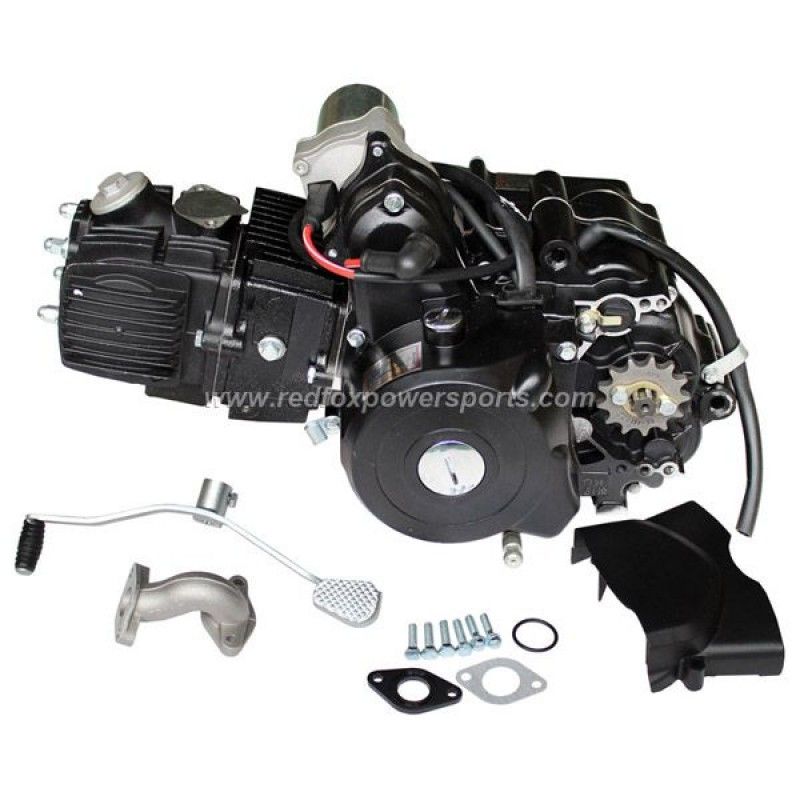 110CC 4 Stroke 3 Speed Auto With Reverse Engine Motor for ATV GOKART 3+1