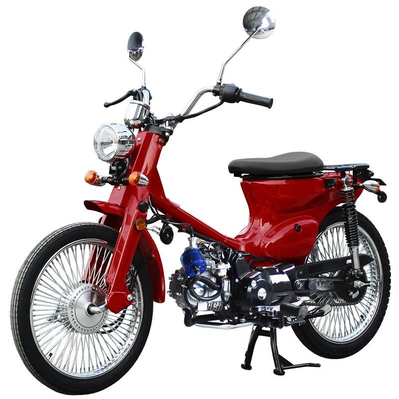 125cc RTX Scooter Moped with manual transmission, classic scooter style