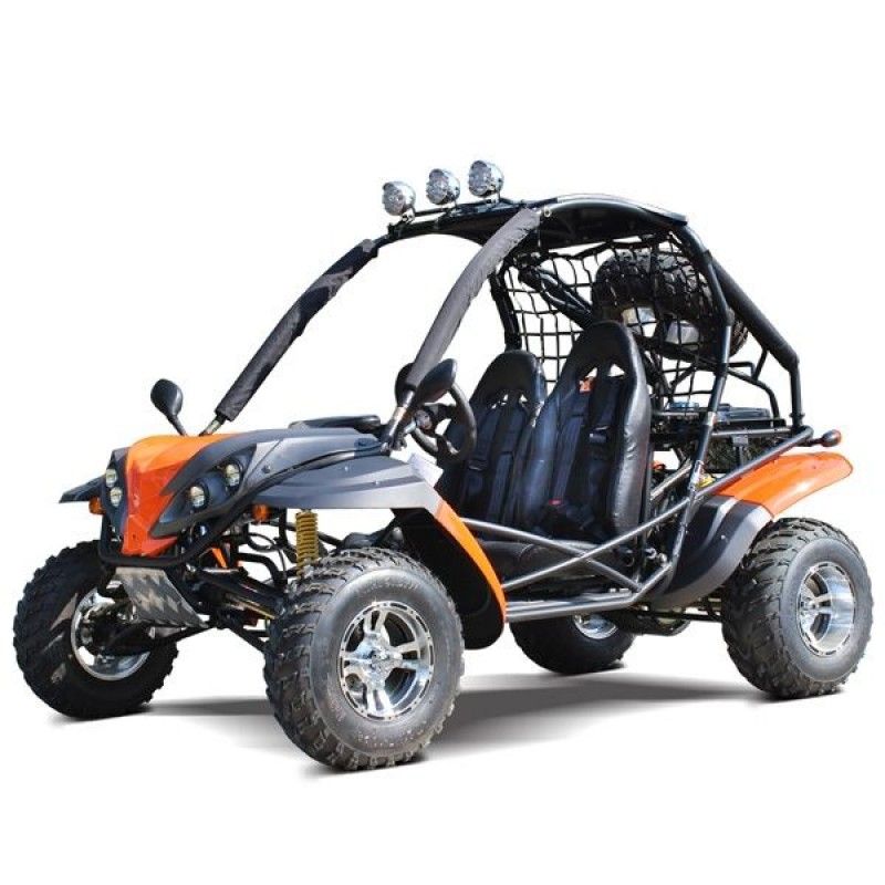 200cc DF GKR Fully Loaded Adult Gas Go-kart with Auto Tranny w/ Reverse