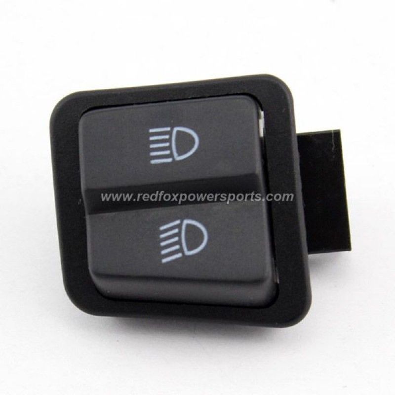 High Low Beam Switch Button Fits for GY6 50cc 150cc Moped Scooter Motorcycle