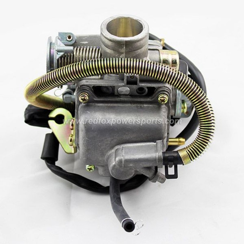 PD24Jw/Electric Choke KF Carburetor for GY6 125cc 150cc Moped Scooter ATV 24mm