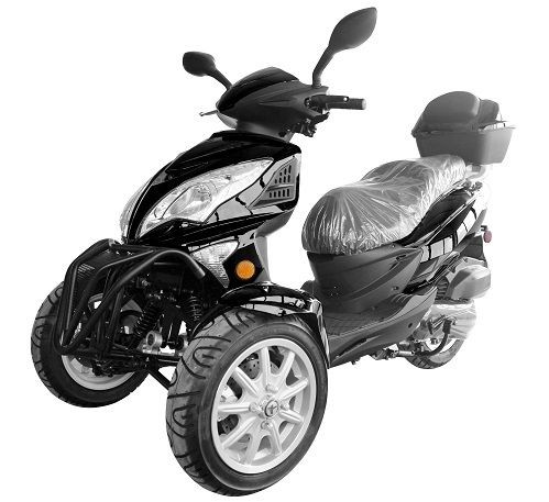 3 wheel motor scooters for adults outlet