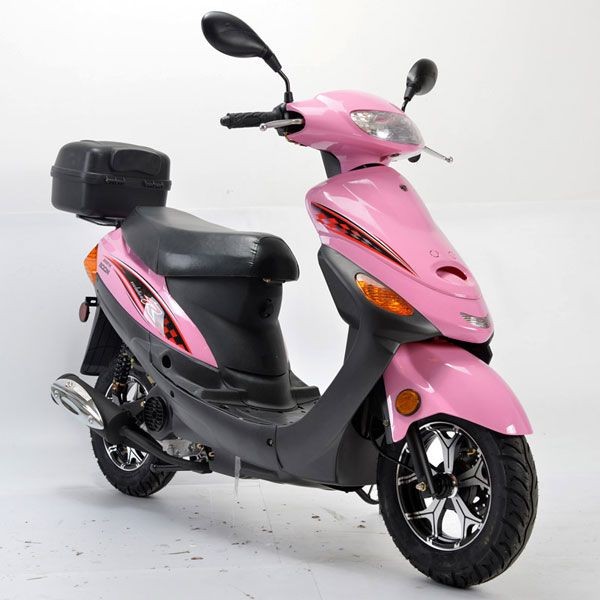 50cc Boom Moped Scooter BD50QT-9A with 10'' Wheels (with black