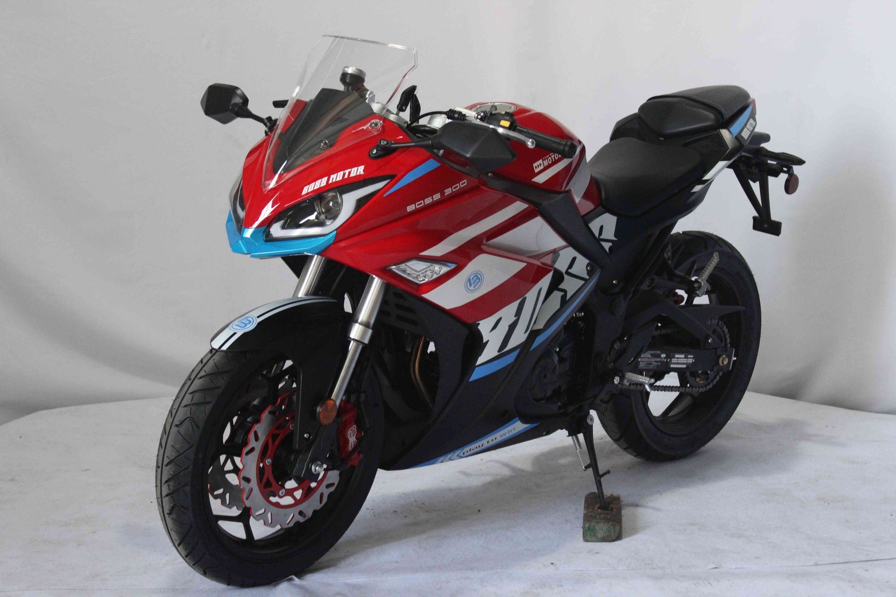 300cc DF300RTS Motorcycle Sports style gear 6 N 17 Wheel redfoxpowersports