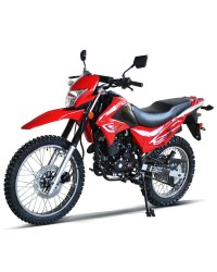 250cc Pro-Hawk Enduro Bike with 5-speed Manual and Electric/Kick Start, Street Legal, Big Wheel 