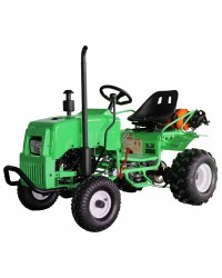 125cc Kids Gas Tractor Kart Junior Farm Ride with 7 liter water tank, Electric Start, Fully Automatic with Reverse