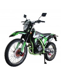 300cc Dirt Bike with Single cylinder, 4-stroke,Air-cooled,Big 21/18 inch wheelsc