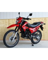 250cc Pro-Hawk Enduro Bike with 5-speed Manual and Electric/Kick Start, Street Legal, Big Wheel 