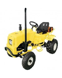 125cc Kids Gas Tractor Kart Junior Farm Ride with 7 liter water tank, Electric Start, Fully Automatic with Reverse