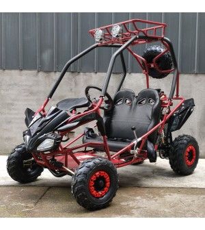 125cc Kids Go Kart Type-GTS, Automatic w/ Reverse, Spare Wheel 