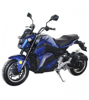 50cc Gas Motorcycle DF SVT with CVT Auto Tranny, Aluminum Wheels