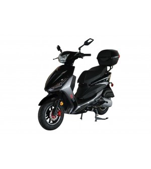 200cc Moped Scooter Boss Motor RZ 200 with New Design Sporty Look, LED  Electric and Kick Start, Low Seat Height