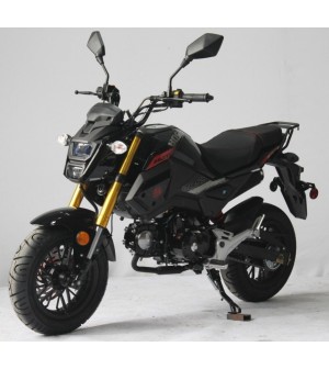 Boss Motor 125cc Vader 125 Special Edition, with Manual Transmission, Electric Start! Dual Headlights! Big 12" Wheels