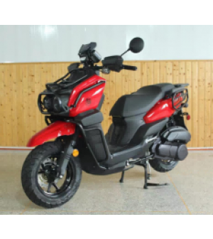200cc Gas Moped Scooter Frontier 200cc FINAL Edition  by Boss Motor, Automatic CVT Engine, 12 inch Aluminium Rim with Meaty Tire, Optional Cargo Package for Massive Storage Capability 