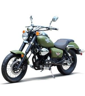 250cc Motorycle RTR Retro style Bike, 5spd manual, Dual Muffler