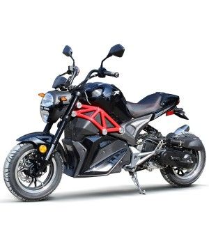 50cc Gas Motorcycle DF SRT with CVT Auto Tranny, Aluminum Wheels